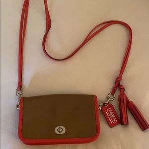 Coach Tasseled Crossbody